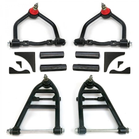 Helix Suspension Brakes & Steering Helix Suspension Brakes & Steering 15226 Tubular Control Arm Set with Gussets for Mustang II 15226